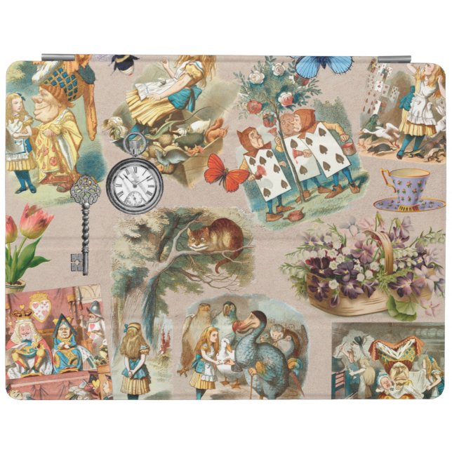  Nursery Alice Colorful 1800s Classic Wonderland  iPad Smart Cover (Horizontal)