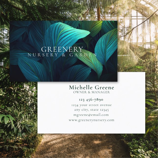 Nursery and Garden Business Card (Creator Uploaded)