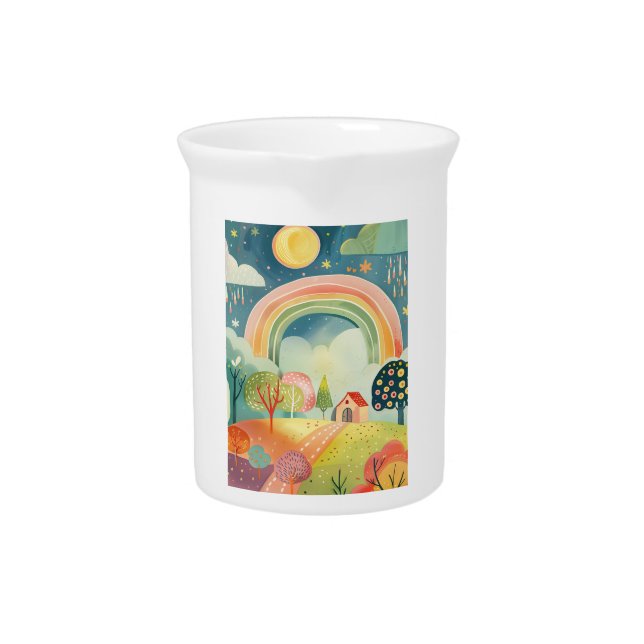 Nursery Art Design  Beverage Pitcher (Front)