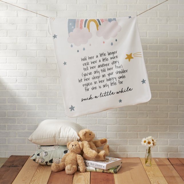 Nursery decor, Girls room, baby girl, baby shower  Baby Blanket (In Situ)