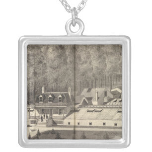 Nursery & green houses of A Hance & Son Silver Plated Necklace