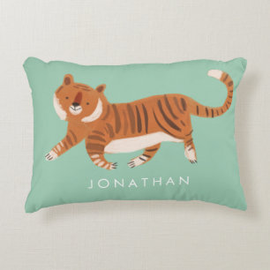 Nursery Little Tiger Baby Room Accent Pillow