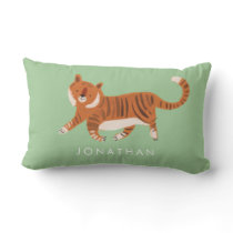 Nursery Little Tiger Baby Room  Lumbar Pillow