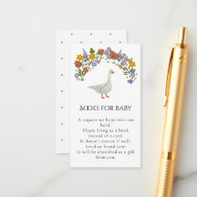 Nursery Mother Goose Wildflowers Books For Baby