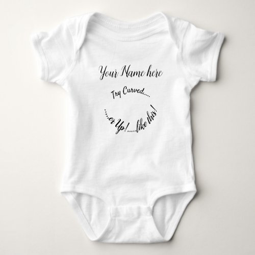 Nursery name Baby romper t_Shirt One_piece