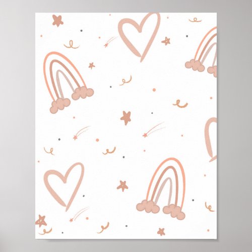 Nursery Picture Baby Girl Poster