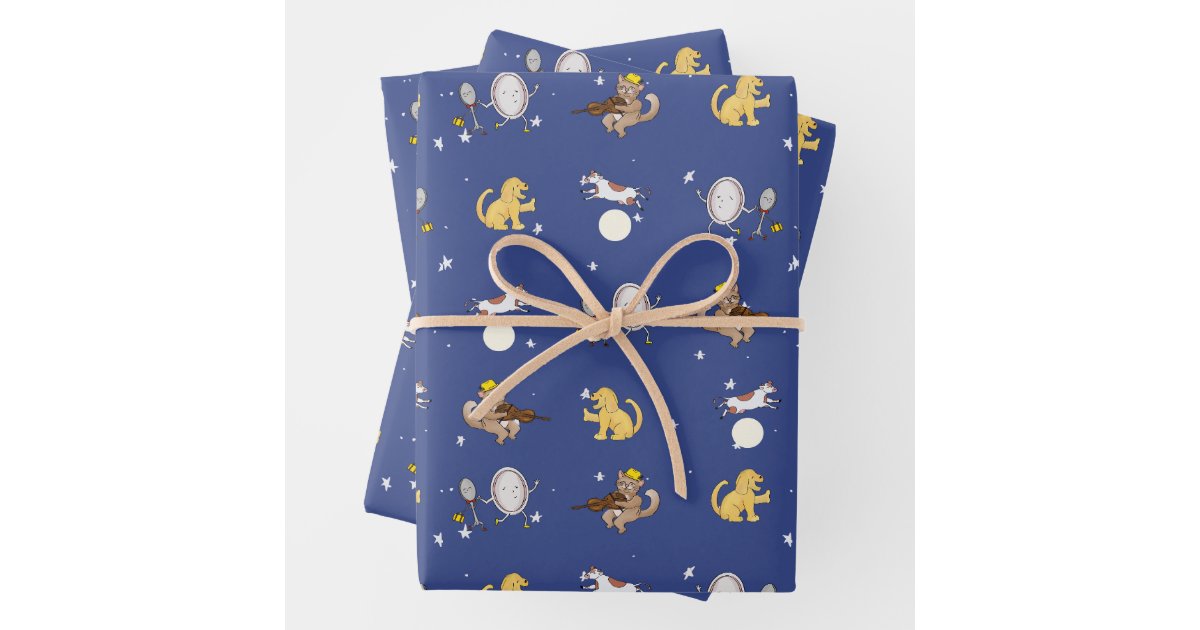 Nursery Rhyme Baby Shower Gift Wrap Zazzle