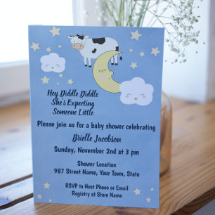 Nursery Rhyme Baby Shower Invitation