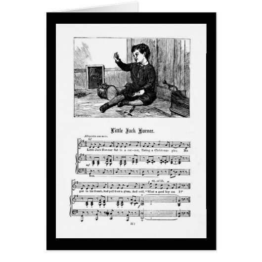Nursery Rhyme Jack Korner Cards (Front)
