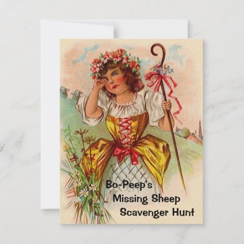 Nursery Rhyme Themed Party birthday INVITATIONS