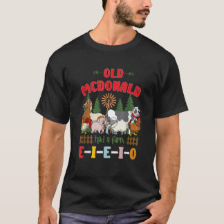 Nursery Rhymes for Kids and Toddler or Old McDonal T-Shirt