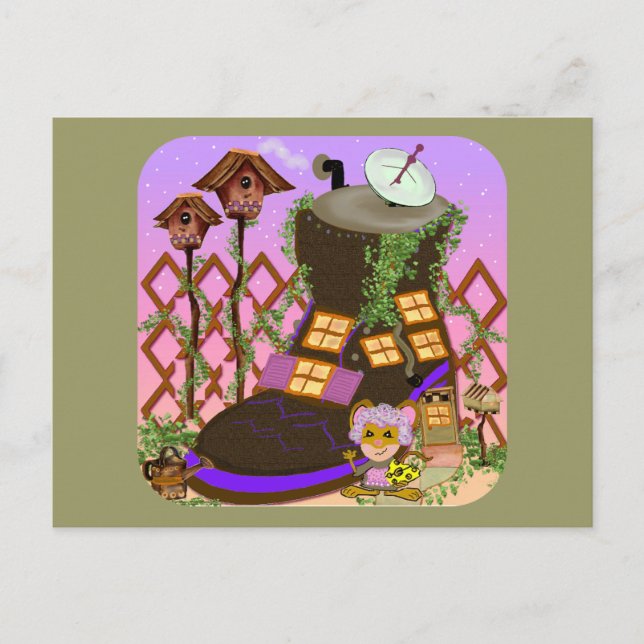 Nursery Rhymes Postcard (Front)