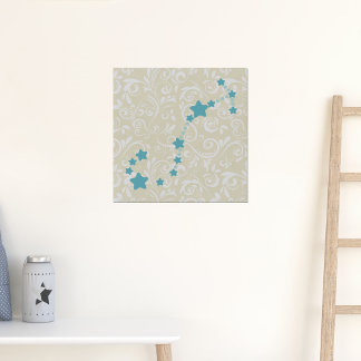 Nursery Scorpio Faux Canvas Print