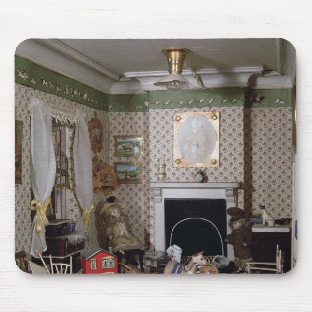 Nursery with toys from 'Miss Miles' House', 1890 Mouse Pad (Front)