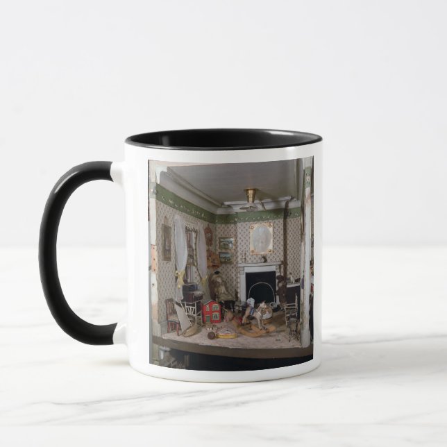 Nursery with toys from 'Miss Miles' House', 1890 Mug (Left)