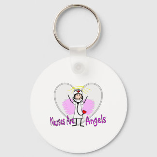 Nurses Are Angels Keychain