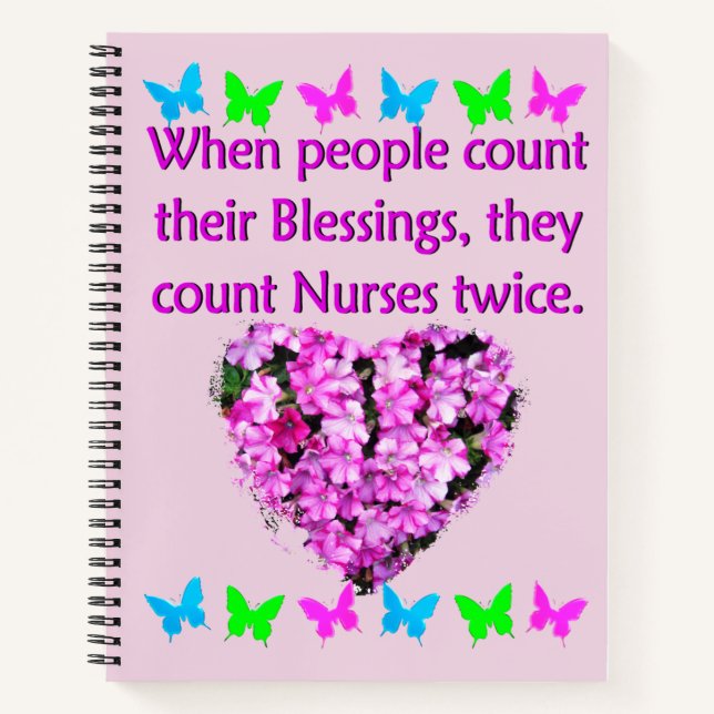 NURSES ARE APPRECIATED NOTEBOOK (Front)
