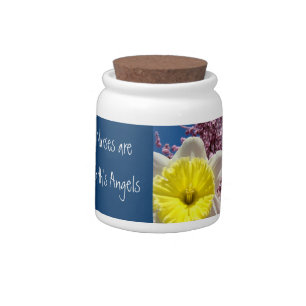 Nurses are Earth's Angels Candy Jar Healing Touch