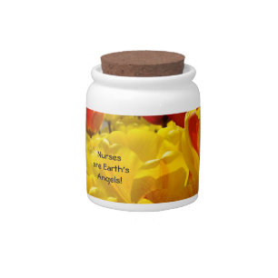 Nurses are Earth's Angels gifts Nurse Week Events Candy Jar