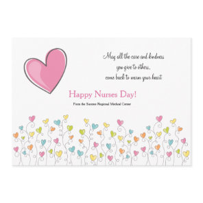 Nurses Are Full Of Heart Card