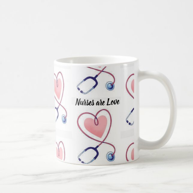 Nurses are Love Coffee Mug (Right)