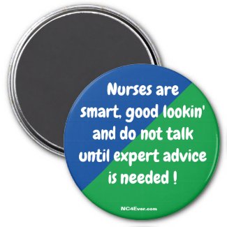 Nurses are smart ... Fun Magnet