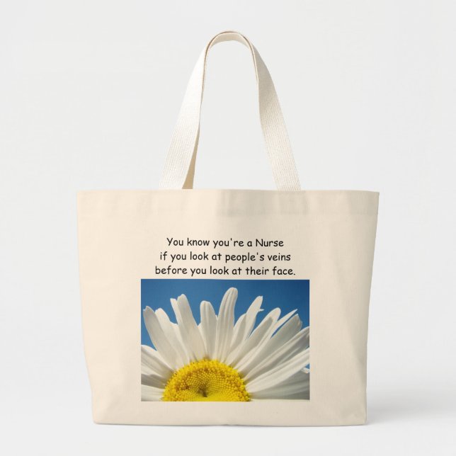 Nurses bags Funny Humor You know you're a Nurse (Front)