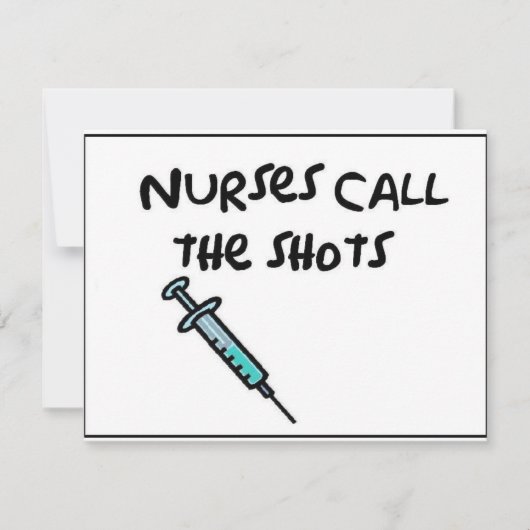 Nurses call the shots (Front)