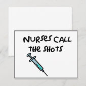 Nurses call the shots (Front/Back)