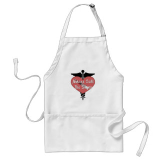 Nurses Call The Shots Adult Apron