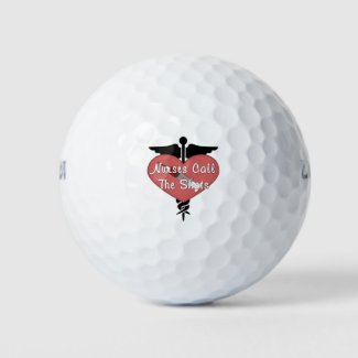 Nurses Golf Personalized Balls, Towels and Covers