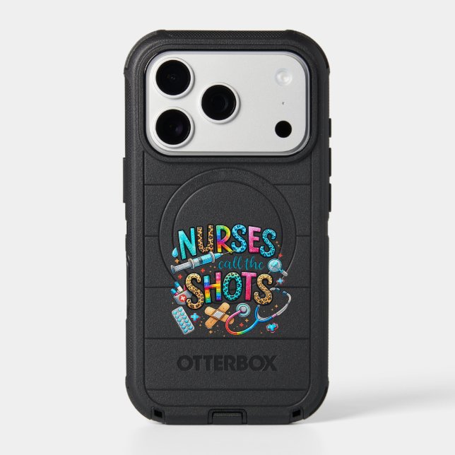 Nurses Call the Shots Otterbox Case (Back)