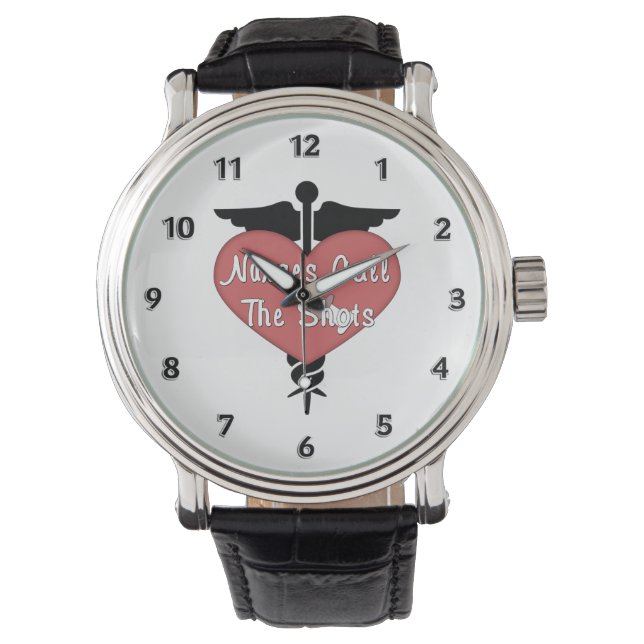 Nurses Call The Shots Watch (Front)