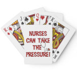 Nurses Can Take the Pressure Poker Cards