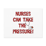 Nurses Can Take the Pressure Postcard