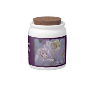 Nurses Candy Jar! rhodies Nurses Week Gifts Floral Jar