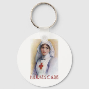 Nurses Care Keychain