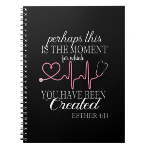 Nurses Created Moment Ruth Nurse Blessing Notebook