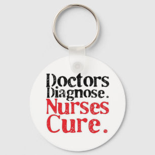 Nurses Curan Key Keychain