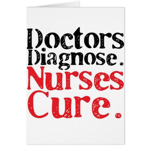 Nurses Cure Cards (Front)