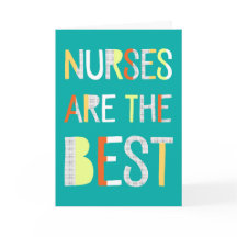 Nurses Day Card - Text Design