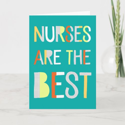 Nurses Day Card _ Text Design