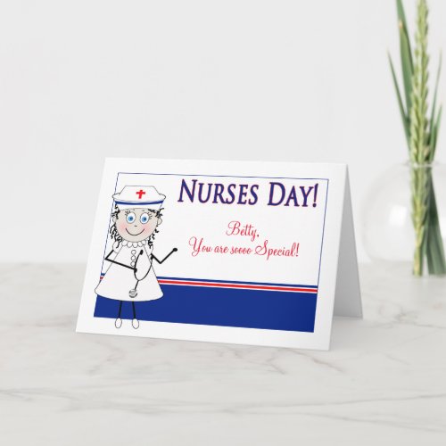 NURSES DAY _ Doris Collections _Thank you Thank You Card