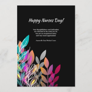 Nurses Day Floral Card