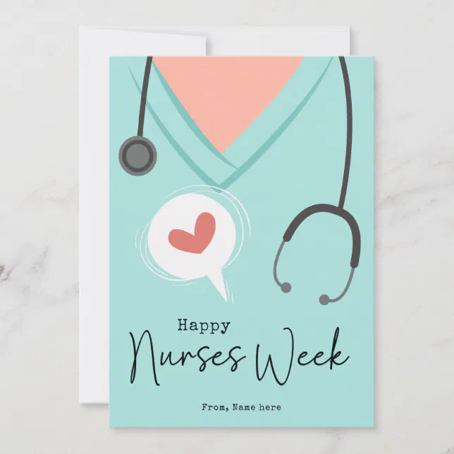 Nurses Day Gifts Nurse Appreciation Week Card | Zazzle