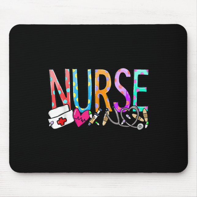 Nurse's Day Life Week 2025 Women  Mouse Pad (Front)