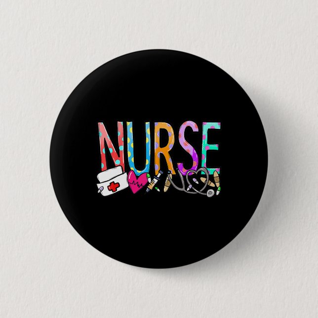 NURSE'S DAY NURSE WEEK Nurse Life 2022 Mother  Button (Front)