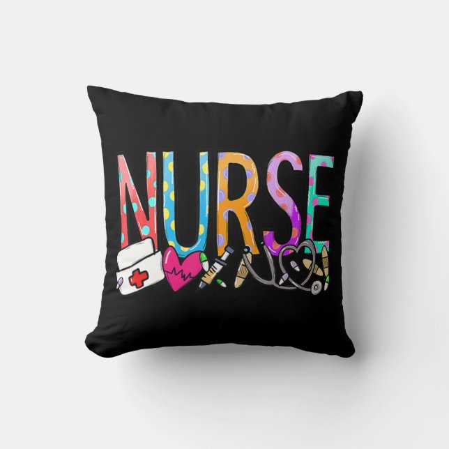 NURSE'S DAY NURSE WEEK Nurse Life 2022 Mother  Throw Pillow (Front)