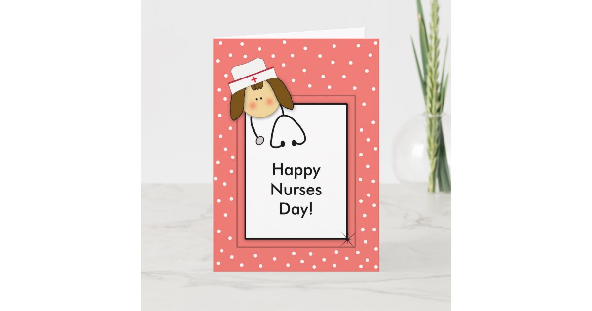 Nurses day Paper Greeting Card | Zazzle.com
