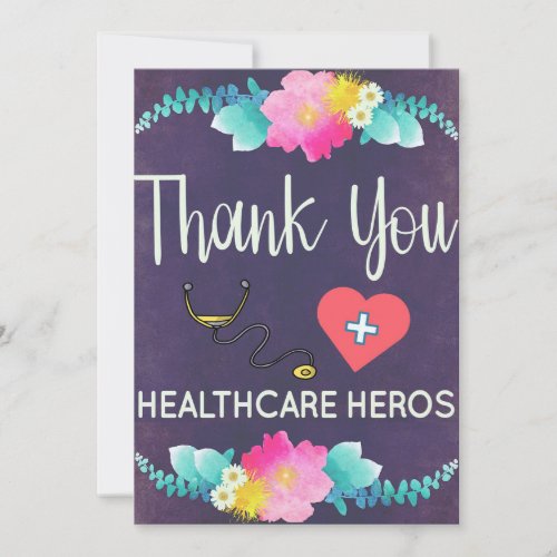 Nurses Day Thank You Card